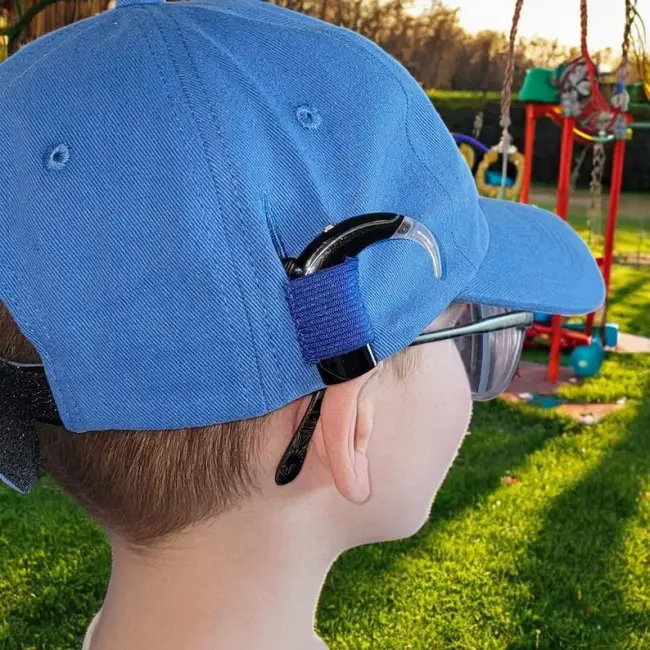 Cochlear Implant Kids Baseball Cap | BTE Processor Hat Nucleus7, N6, Med El (4-7 Years)